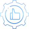 With Φ8mm macro channel designing, it is no longer required to replace filters or deionizer. The decreased heat flux effectively prevents thermal damage to the laser generator.